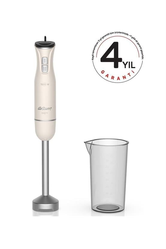 Arzum AR1139-B Chefy El Blender Seti Beyaz