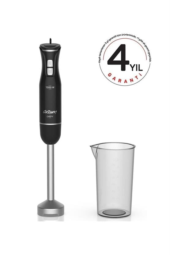 Arzum AR1139-S Chefy El Belnder Seti Siyah