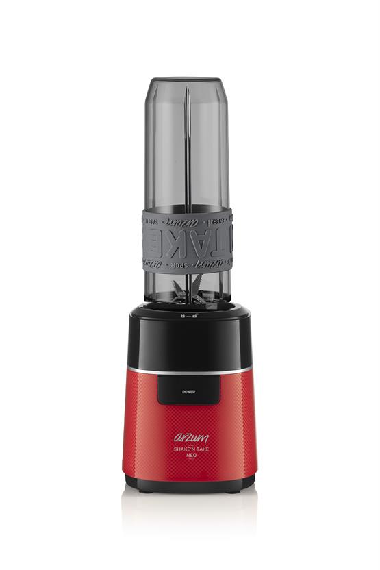 Arzum AR1174-K ShakeN Take Neo Maxı Sürahi Blender Kımızı