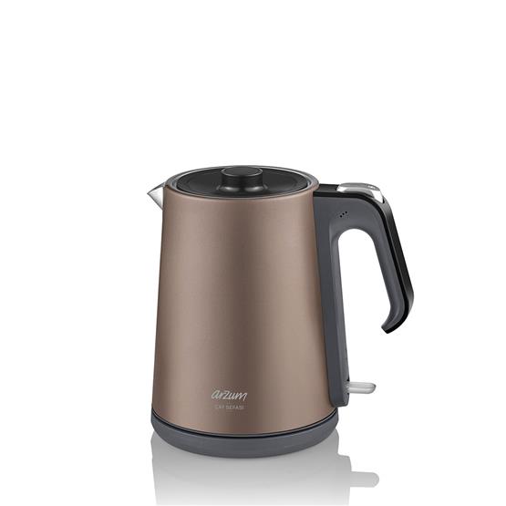 Arzum AR3080-T Çay Sefası Toprak 1650 W Çelik Çay Makinesi