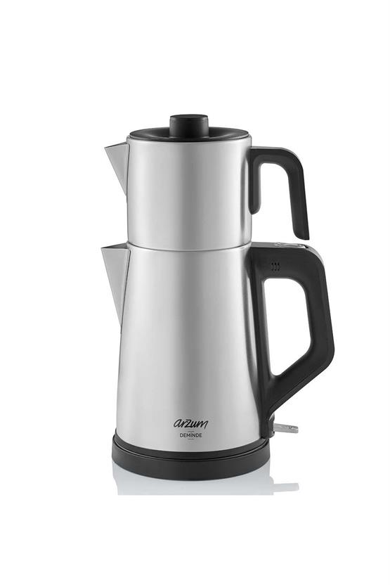 Arzum AR3129 Deminde Inox Çay Makinesi