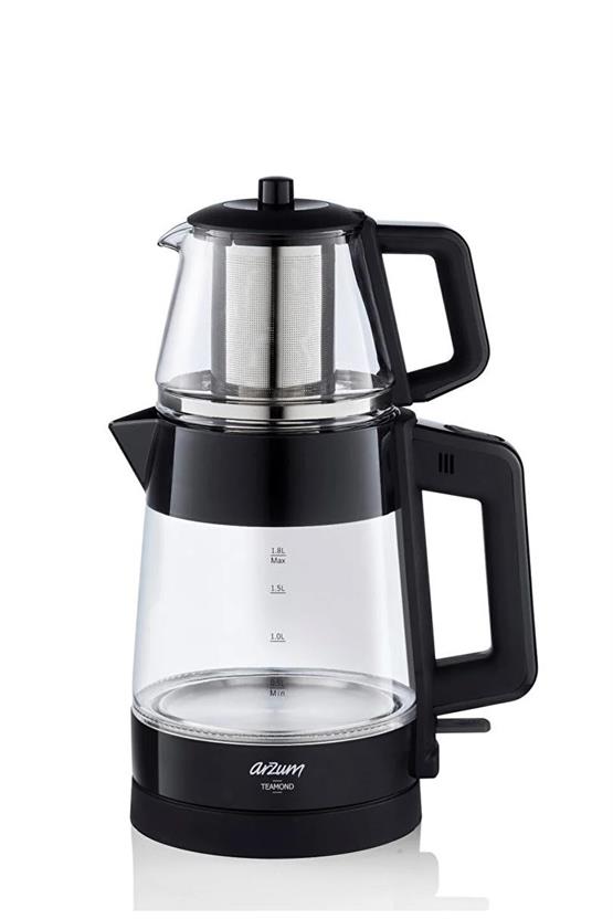 Arzum AR3136 Teamond Çay Makinesi - Siyah