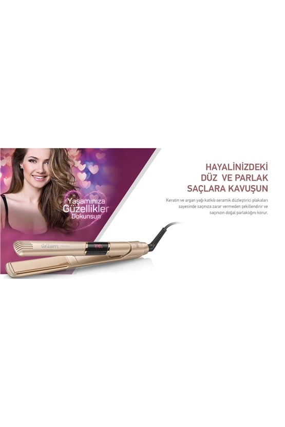 Arzum AR5024 Belisa Keratin Seramik Plaka Saç Düzleştirici