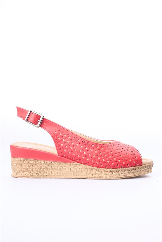 Ayakdaş 18206 1163 Kırmızı Kadın Ayakkabı