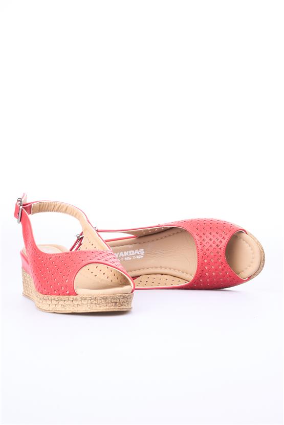Ayakdaş 18206 1163 Kırmızı Kadın Ayakkabı