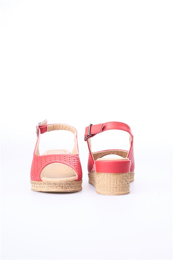 Ayakdaş 18206 1163 Kırmızı Kadın Ayakkabı