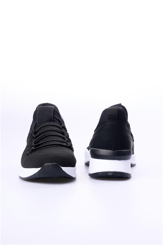 Ayakdaş 5621 606 Siyah Beyaz Taban Kadın Ayakkabı