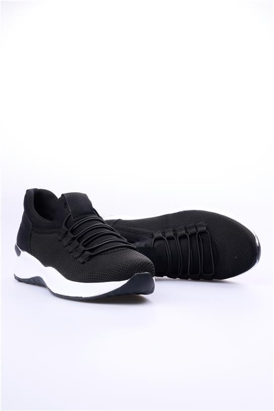 Ayakdaş 5621 606 Siyah Beyaz Taban Kadın Ayakkabı