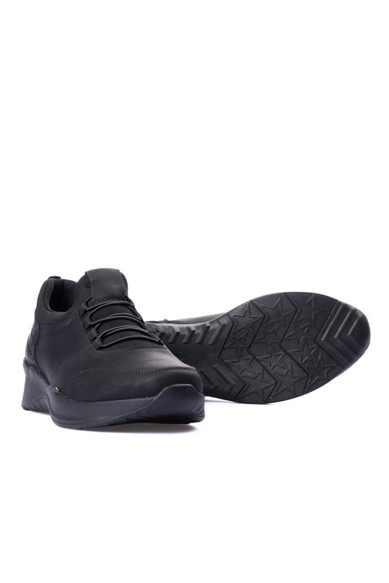 Ayakdaş 5621 607 Siyah Süet Kadın Casual Ayakkabı