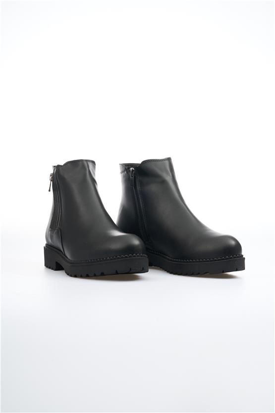 Ayakdaş 623 2153 Siyah Cilt Kadın Bot