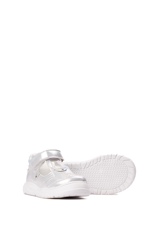 Ayakdaş 80 Gümüş Kız Bebe Ayakkabı