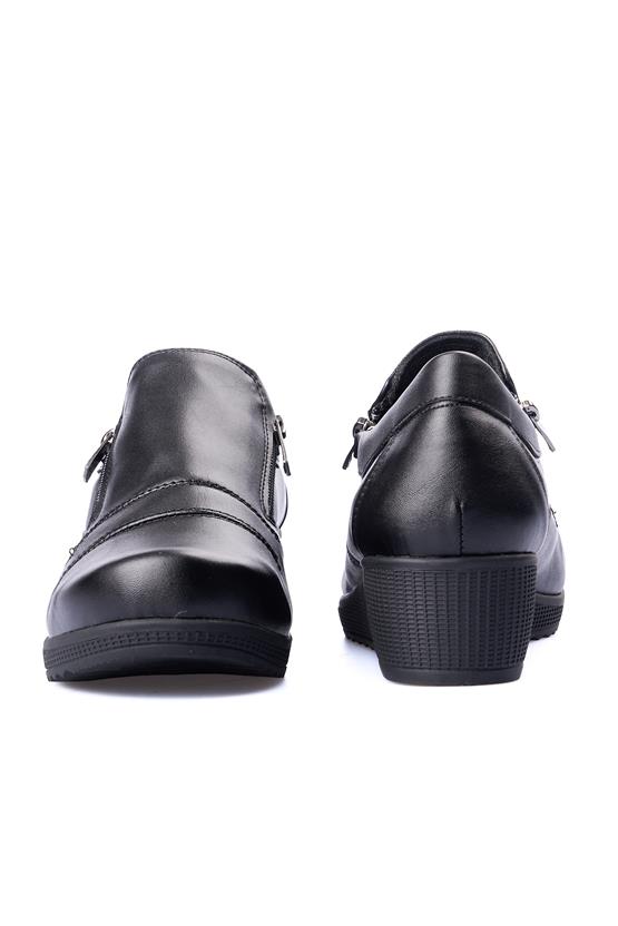 Ayakdaş Ayk03 644 Siyah Kadın Comfort Ayakkabı
