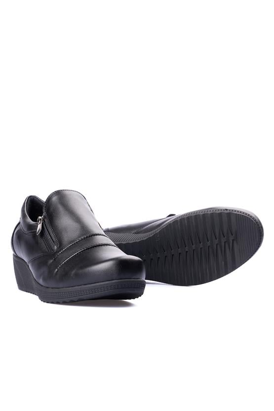 Ayakdaş Ayk03 644 Siyah Kadın Comfort Ayakkabı