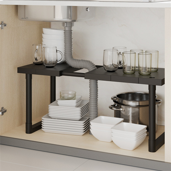 Ayarlanabilir  Dolap Lavabo Altı  Düzenleyici Raf