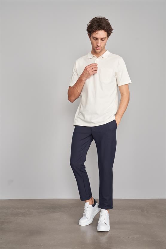 Barrichello Lacivert Erkek Jogger (İpli) Bolivya Polyviskon Pantolon