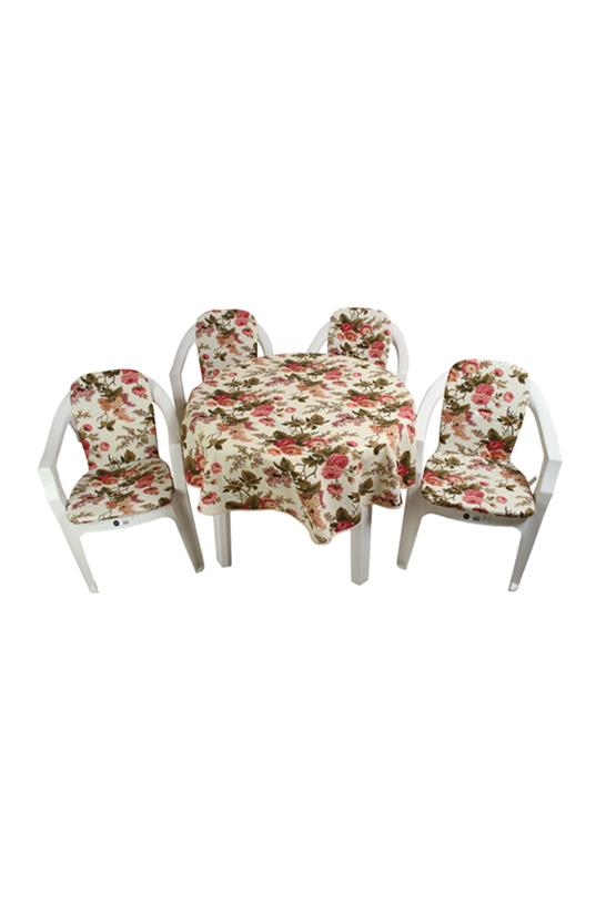 Belde Delüks ( 4+1 ) Masa Örtülü Midiset Nergis-2381