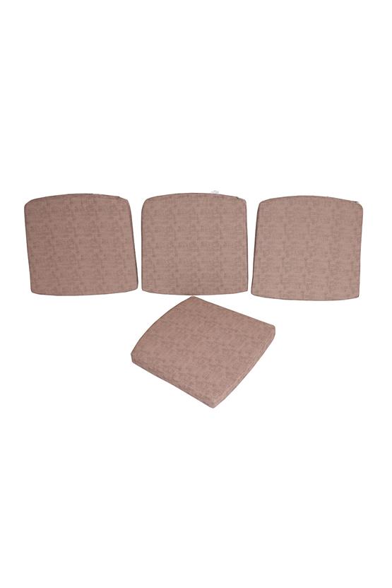 Belde Delüks 4lü Alt Fermuarlı Minder S.Kahve - 5335