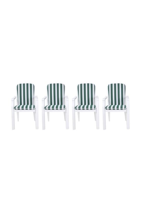 Belde Delüks 4lü  Mono  Big Minder Yeşil/Beyaz - 6305