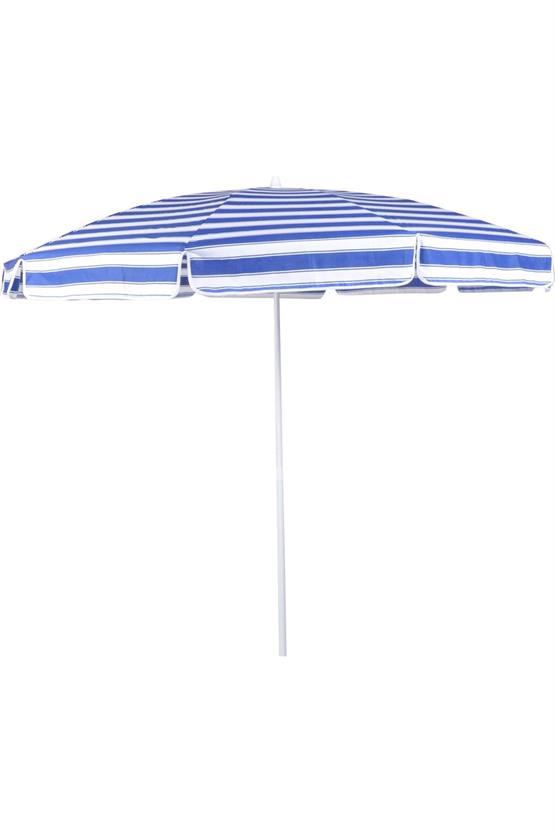 Belde Şemsiye Mavi-Beyaz Akrilik Ø200 - 8714