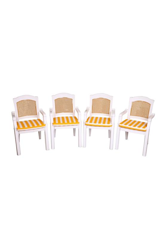 Belde Specıal  4lü  Alt Fermuarlı Minder Sarı/Beyaz - 3336