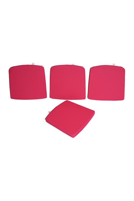 Belde Specıal  4lü  Alt Fermuarlı Minder Pembe - 6336