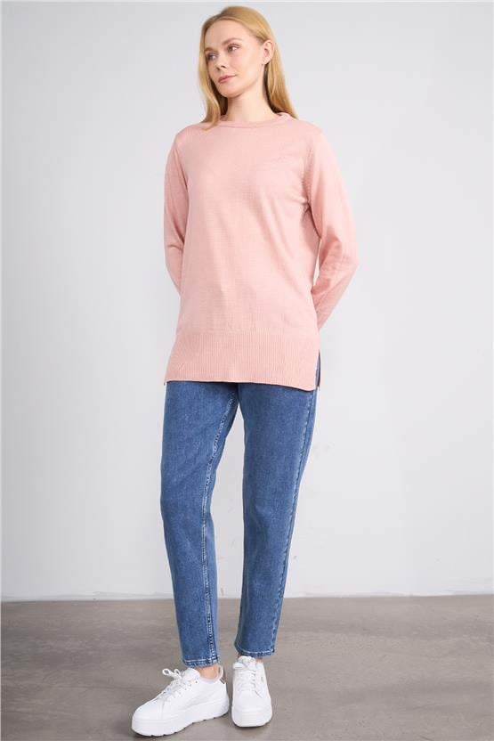 Bıg Lesson K26 6103 Acık Mavı Kadın Klasık Kot Pantolon 38-46