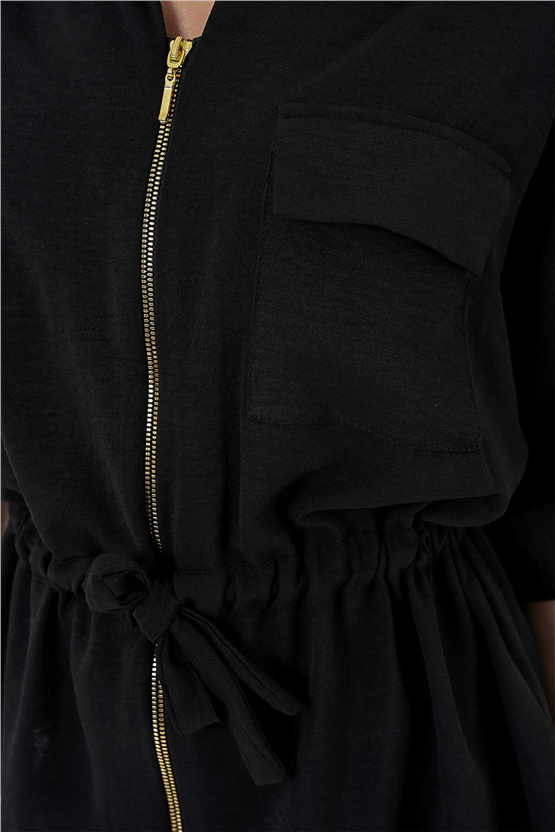 Bigdart 0721 Siyah Kadın Gömlek