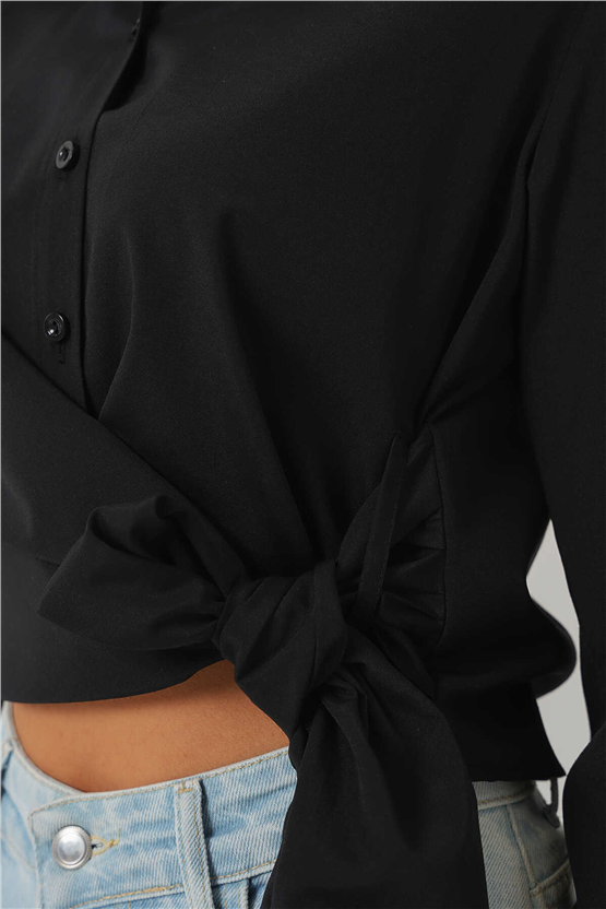 Bigdart 20325 Siyah Kadın Gömlek