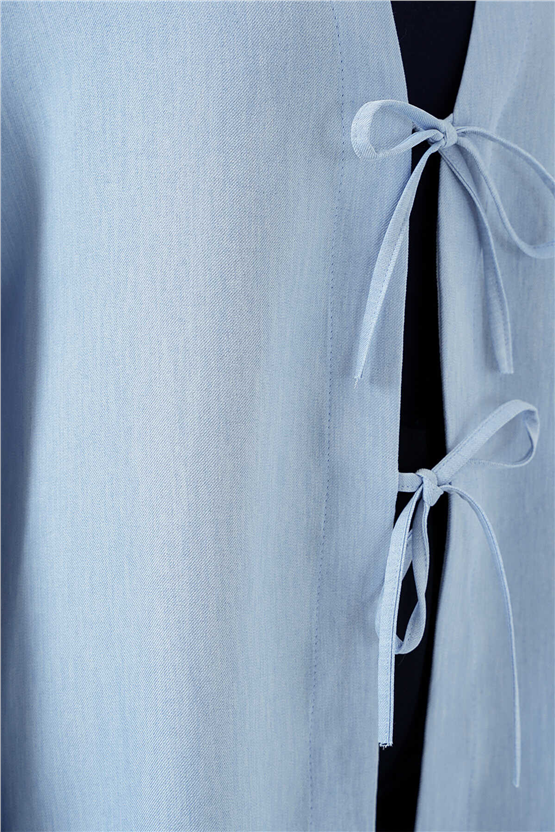 Bigdart 5968 Bebe Mavi Kadın Kimono