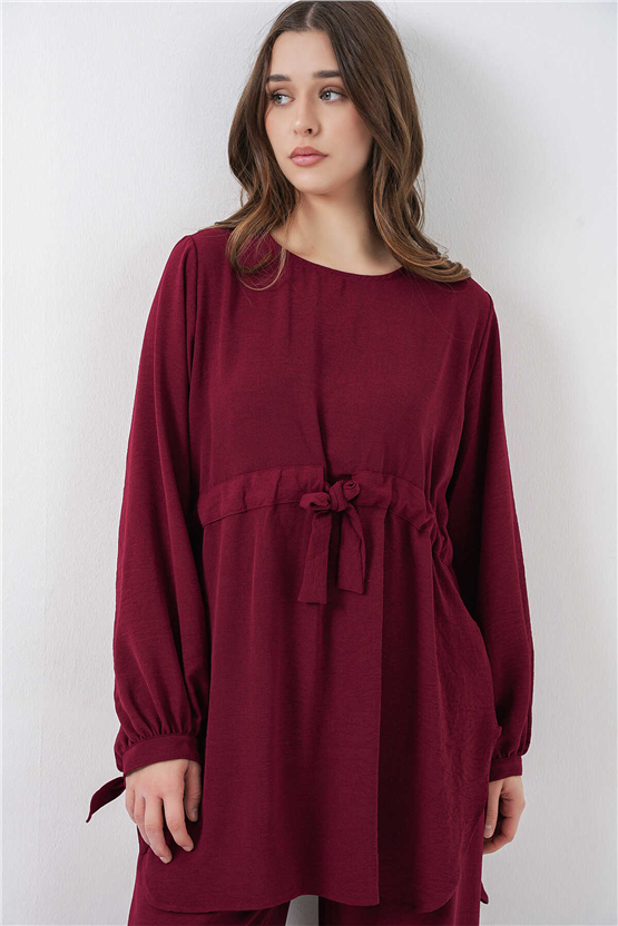 Bigdart 6719 Bordo Kadın İkili Takım 36-44