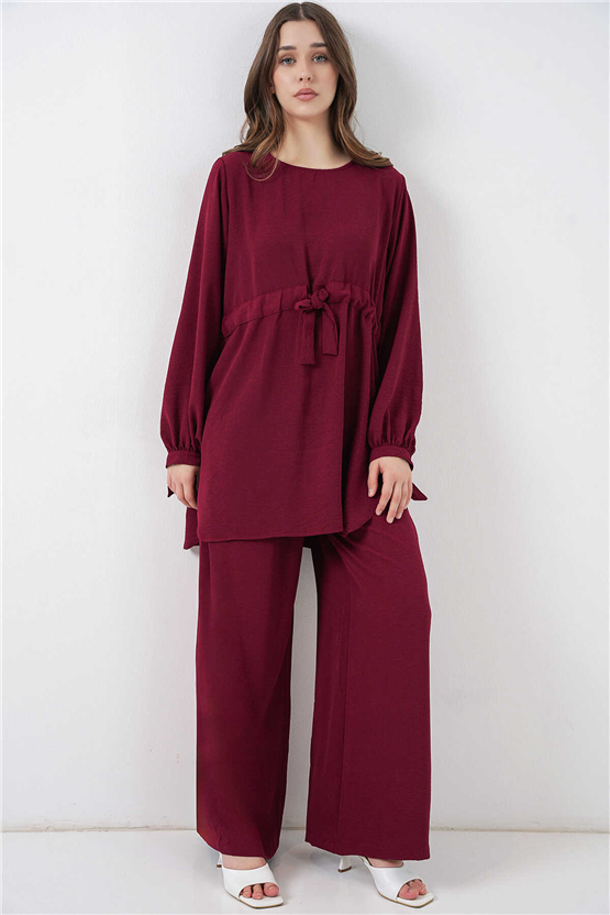 Bigdart 6719 Bordo Kadın İkili Takım 36-44