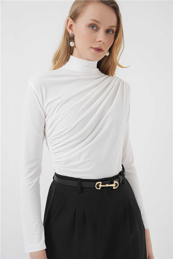 Bigdart 925 Beyaz Kadın Bluz