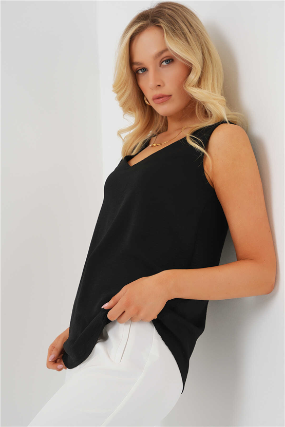 Bigdart 950 Bıskuvı Kadın Sıfır Kol Bluz