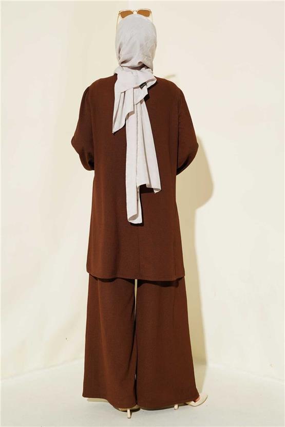 Bıgdart Y25 6663 Kahve Kadın Ikılı Takım