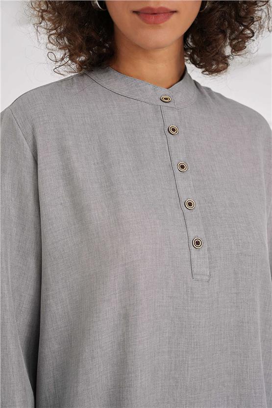 Bıgdart Y25 6678 Grı Kadın Ikılı Takım