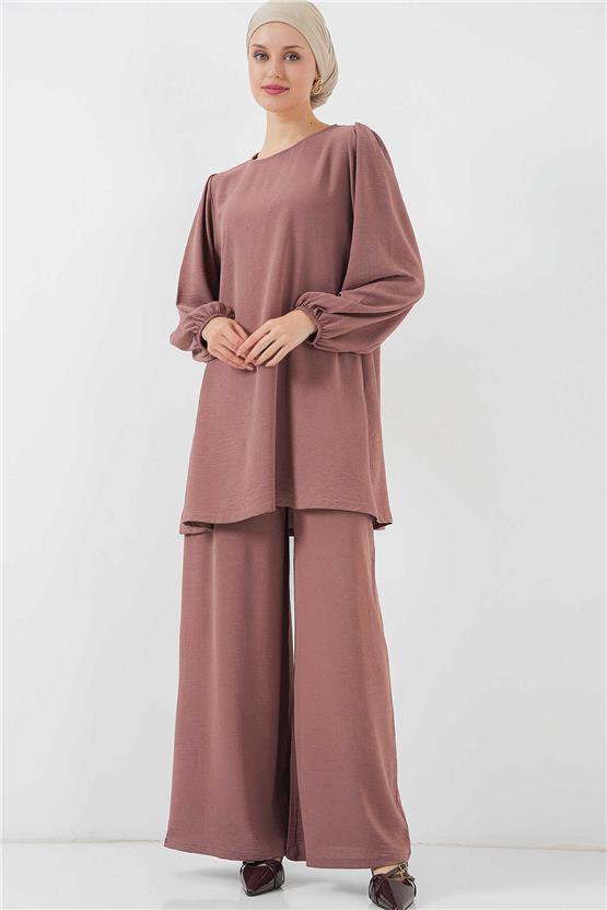 Bıgdart Y25 6712 Gul Kurusu Kadın Ikılı Takım