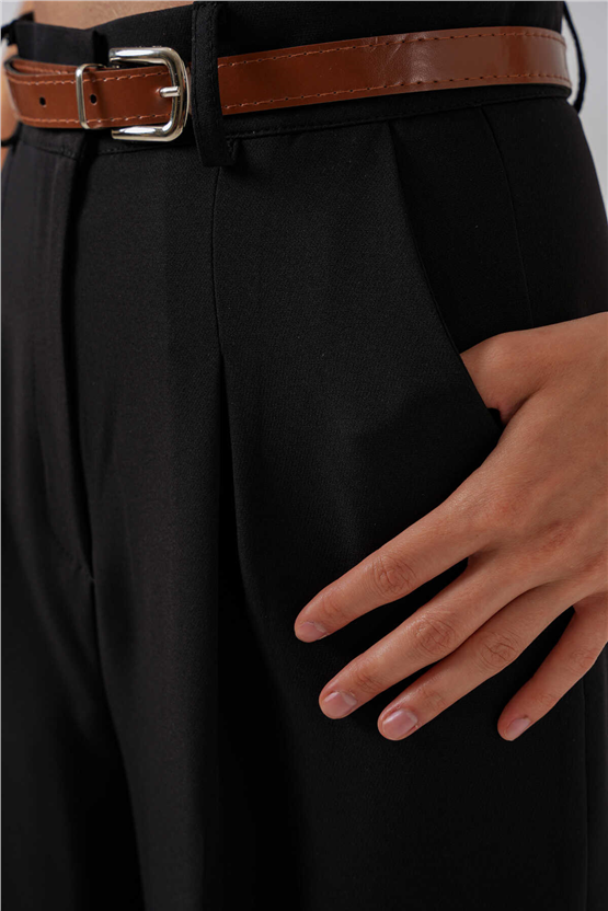 Bigdart Y26 30051 Siyah Kadın Palazzo Pantolon 38-44
