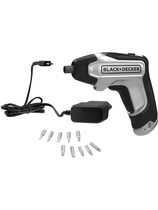 BLACK DECKER BCF611SCK-QW Silver 3.6 V Şarjlı Vidalama Makinesi