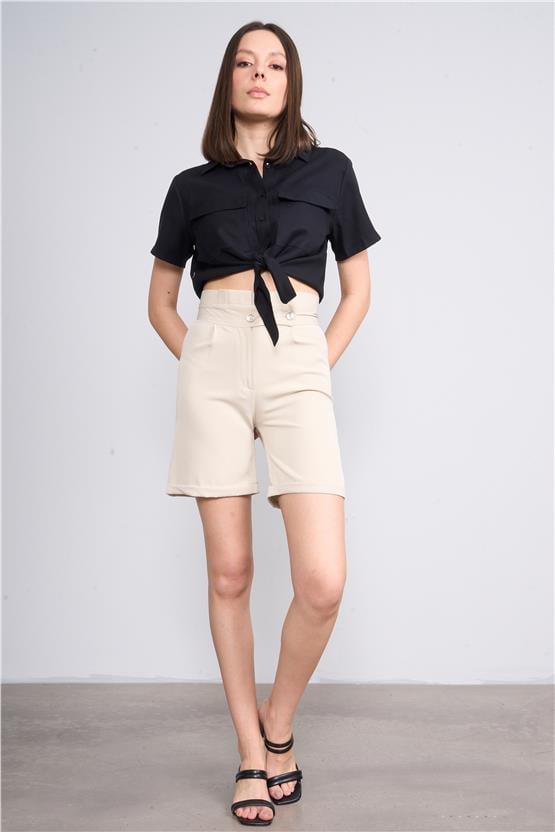 Blue Turtle Y25 Bluesrt05 Krem Kadın Nevrulu Sort