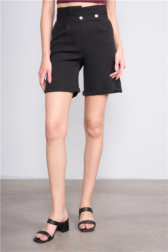 Blue Turtle Y25 Bluesrt05 Sıyah Kadın Nevrulu Sort