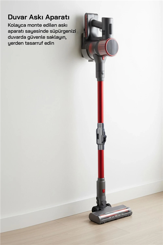 Bosch BCS711XXL Şarjlı Süpürge Unlimited 7 Beyaz