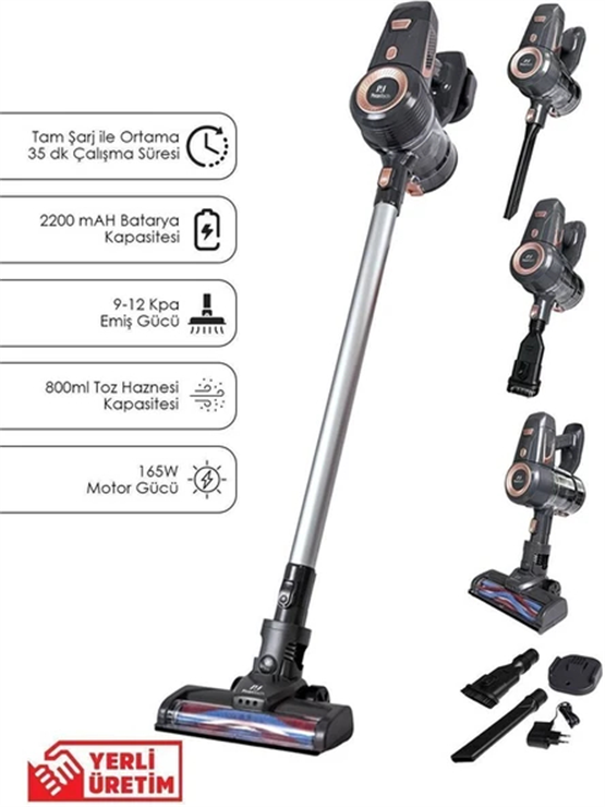 Bosch BCS711XXL Şarjlı Süpürge Unlimited 7 Beyaz