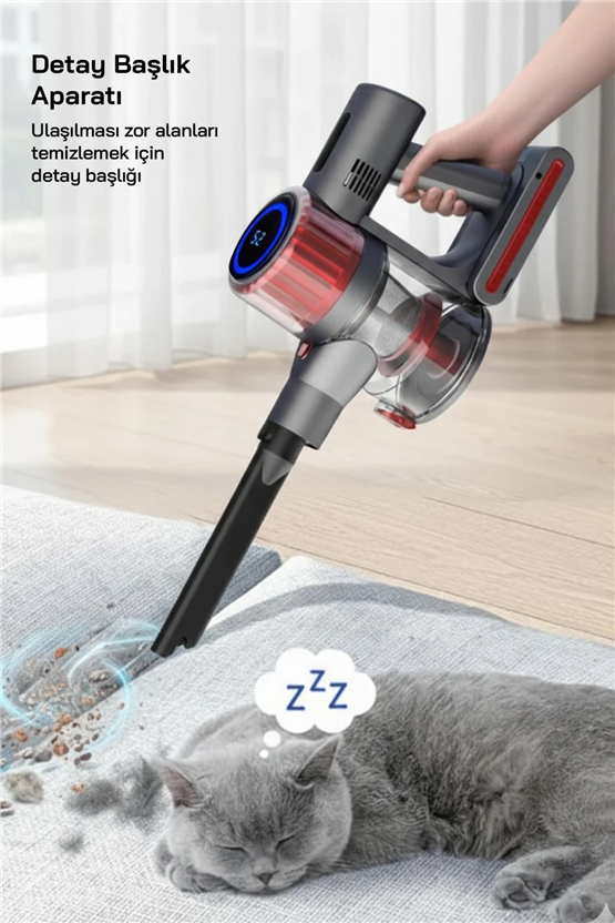 Bosch BCS711XXL Şarjlı Süpürge Unlimited 7 Beyaz