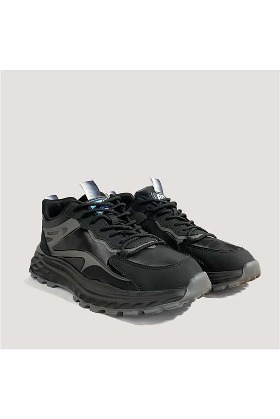 Buldozer Bul-250420 Siyah Erkek Ithal Spor Ayakkabı