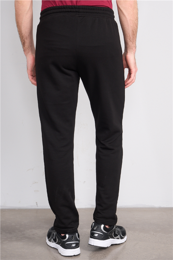 C.K Y26 7006 Mnt Siyah Erkek 3 İp Şardonsuz Eşofman Alt