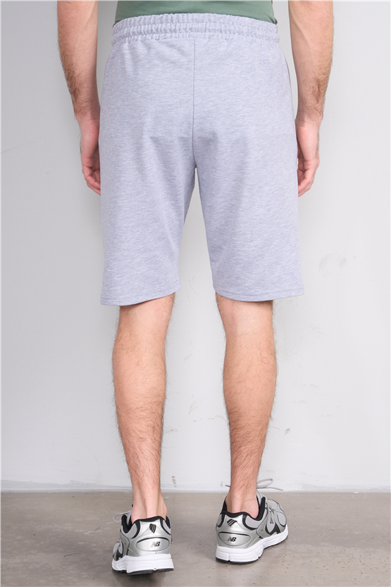 C.K Y26 1457 Mnt Gri Erkek Licrasız 2 İplik Short