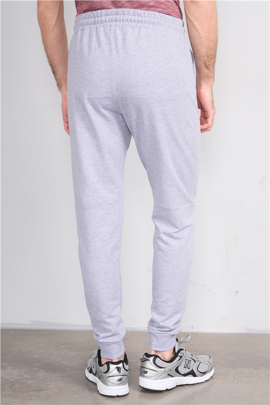 C.K Y26 7105 Mnt Gri Erkek Penye 2 İplik Eşofman Alt