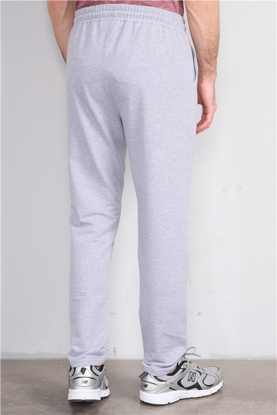 C.K Y26 4075 Mnt Gri Erkek Penye 2 İplik Eşofman Alt