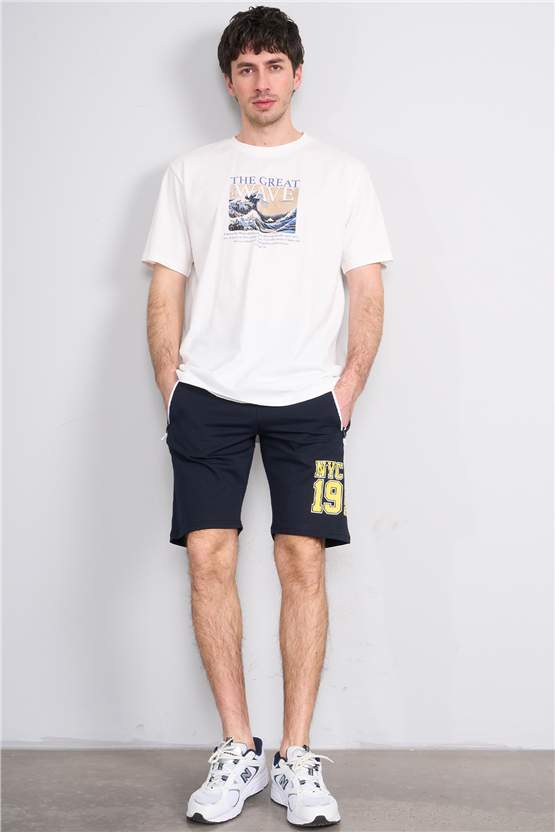 C.K Y26 1118 Mnt Lacivert Erkek Licrasız 2 İplik Short