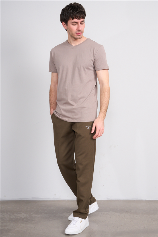 C.K Y26 1469 Mnt Haki Erkek Double Face Eşofman Alt